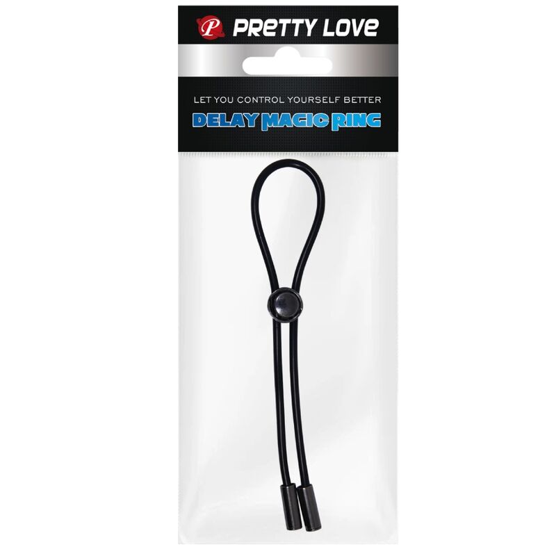 PRETTY LOVE cuerda anillo para pene y testículos, en bolsa