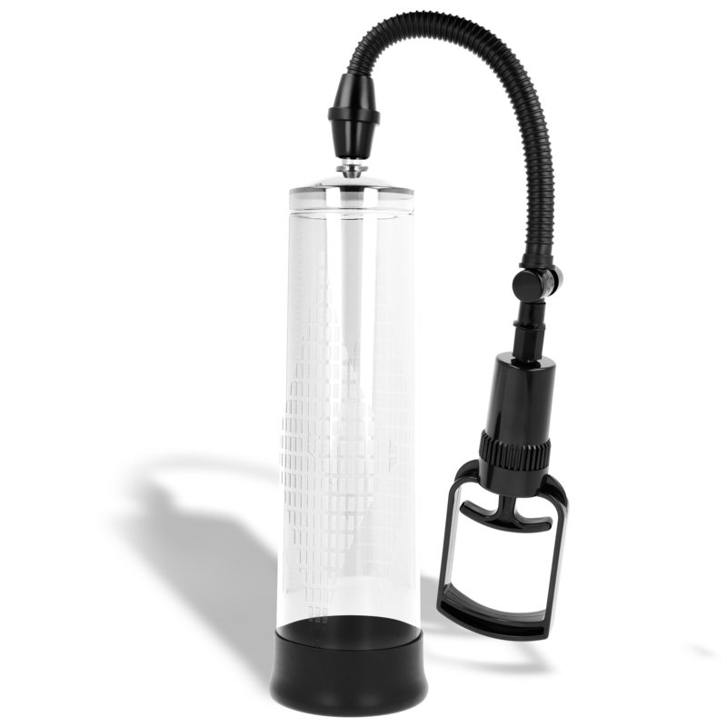 INTENSE 01 bomba manual para erección de pene clara 200mm