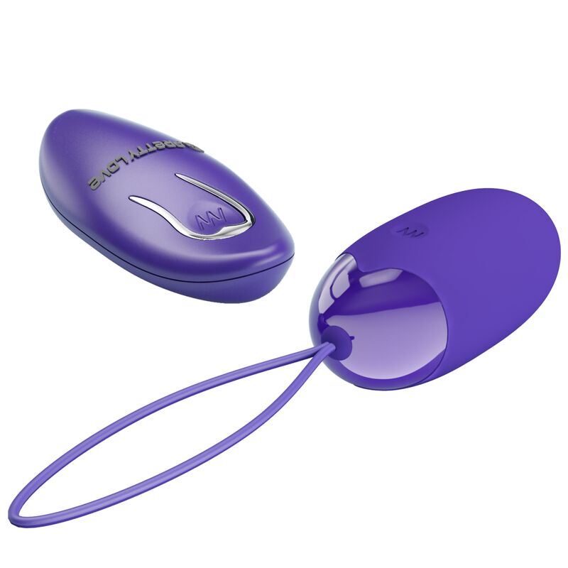 BERGER YOUTH huevo vibrador con control remoto y USB, vista plana