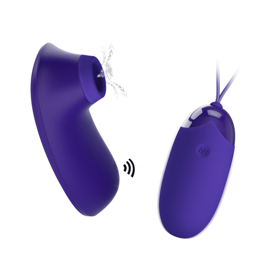 ORTHUS-YOUTH succionador de clítoris y huevo vibrador para vagina con USB