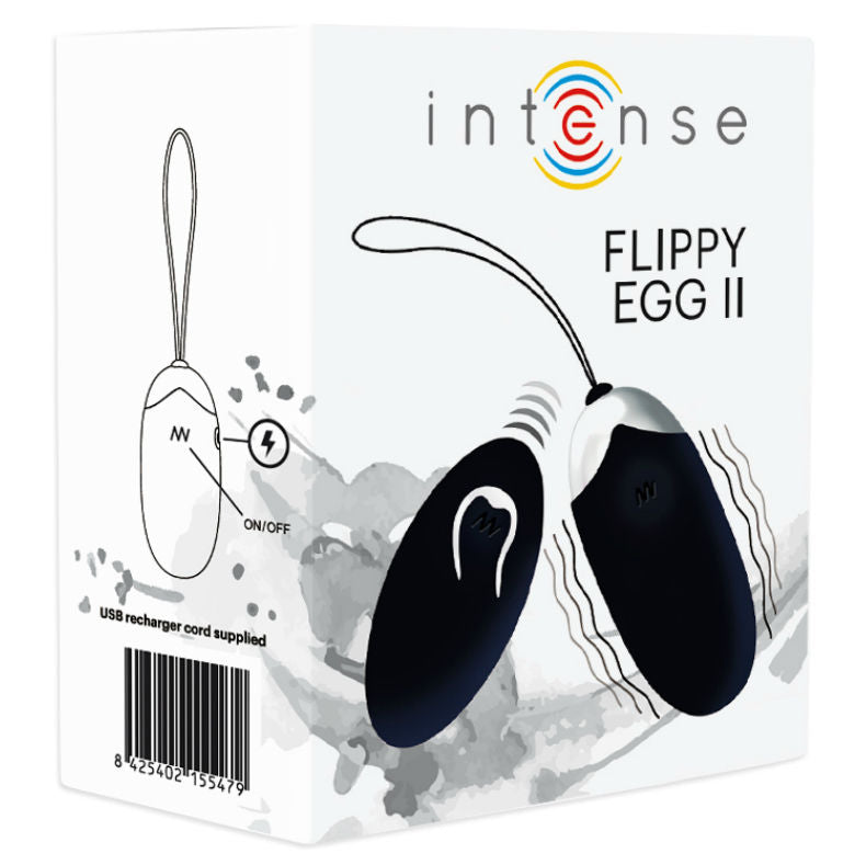 FLIPPY EGG vibratore donna ovetto - nero