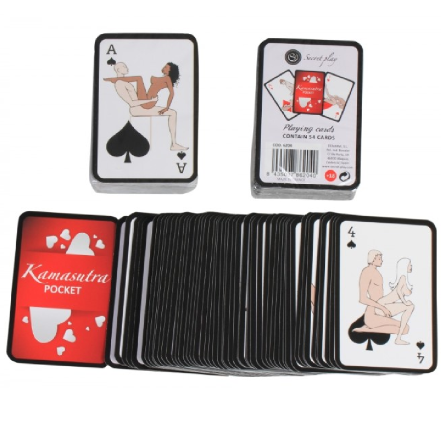 SECRET PLAT juegos eróticos mini cartas kamasutra